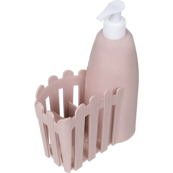 مضخ صابون بحامل ليفه