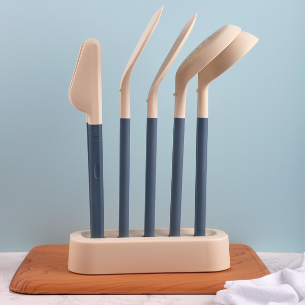 طقم توزيع سيليكون مستورد 5 قطع + حامل