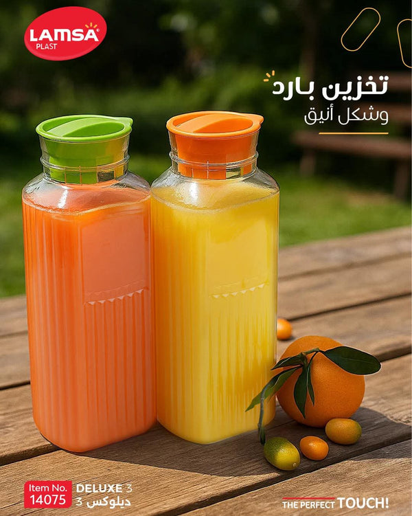 طقم ديولكس3-- 2 زجاجه
