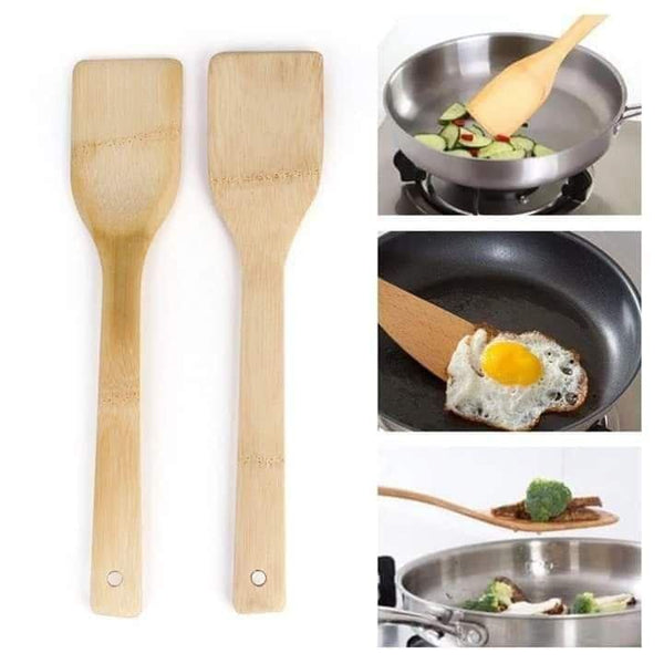 طقم معالق خشب مكون من 3 قطع